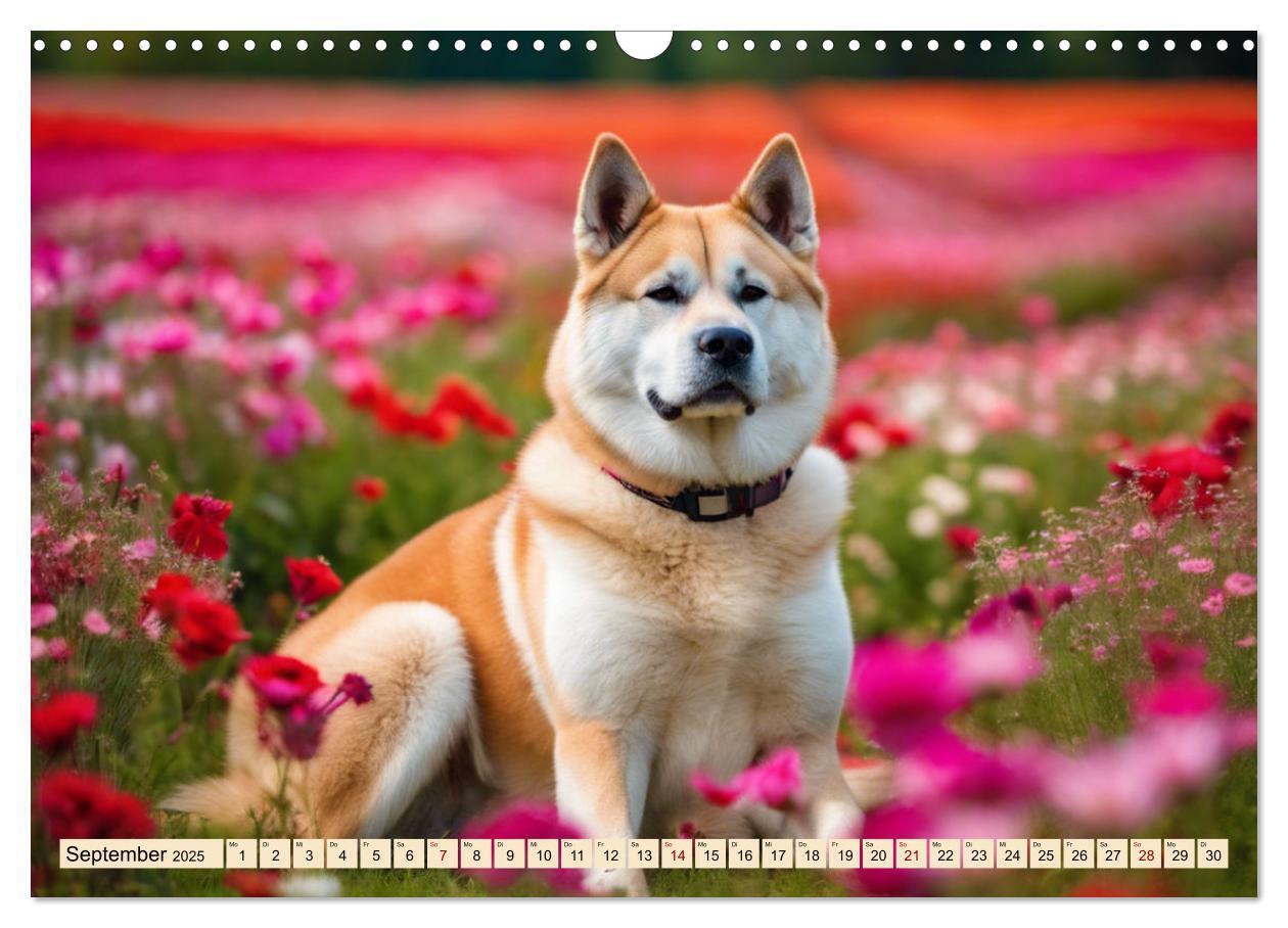 Bild: 9783457071663 | Akita Inu - Inbegriff der Treue (Wandkalender 2025 DIN A3 quer),...