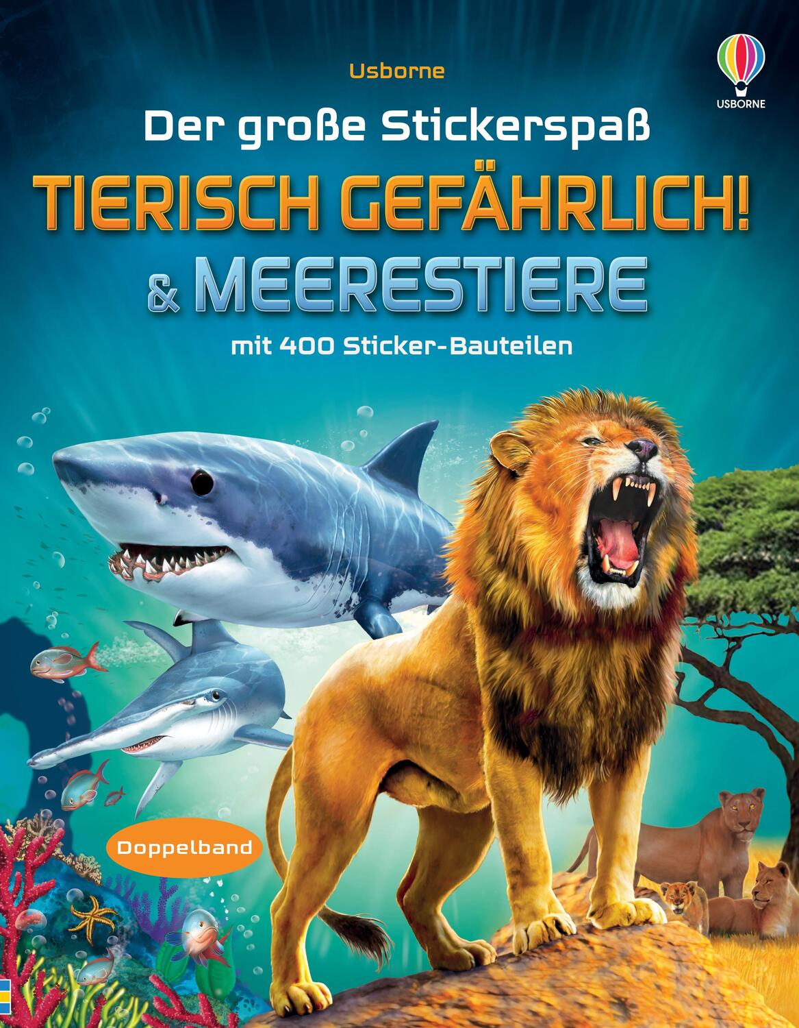 Cover: 9781035701117 | Der große Stickerspaß: Tierisch gefährlich! &amp; Meerestiere | Buch