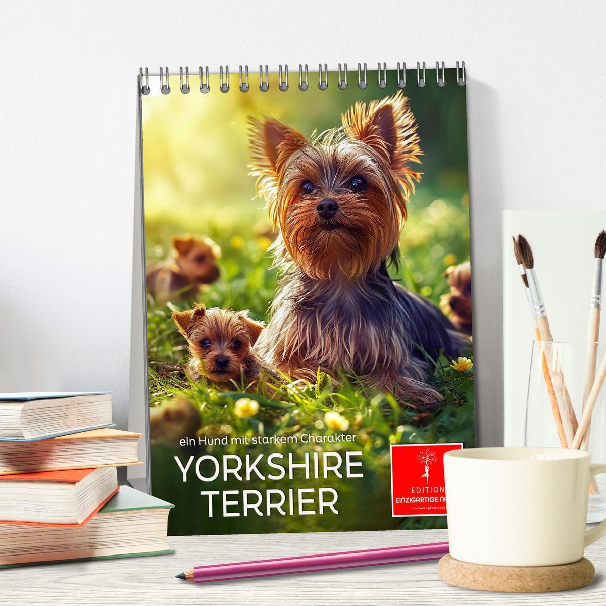 Bild: 9783383771743 | Yorkshire Terrier - ein Hund mit starkem Charakter (Tischkalender...