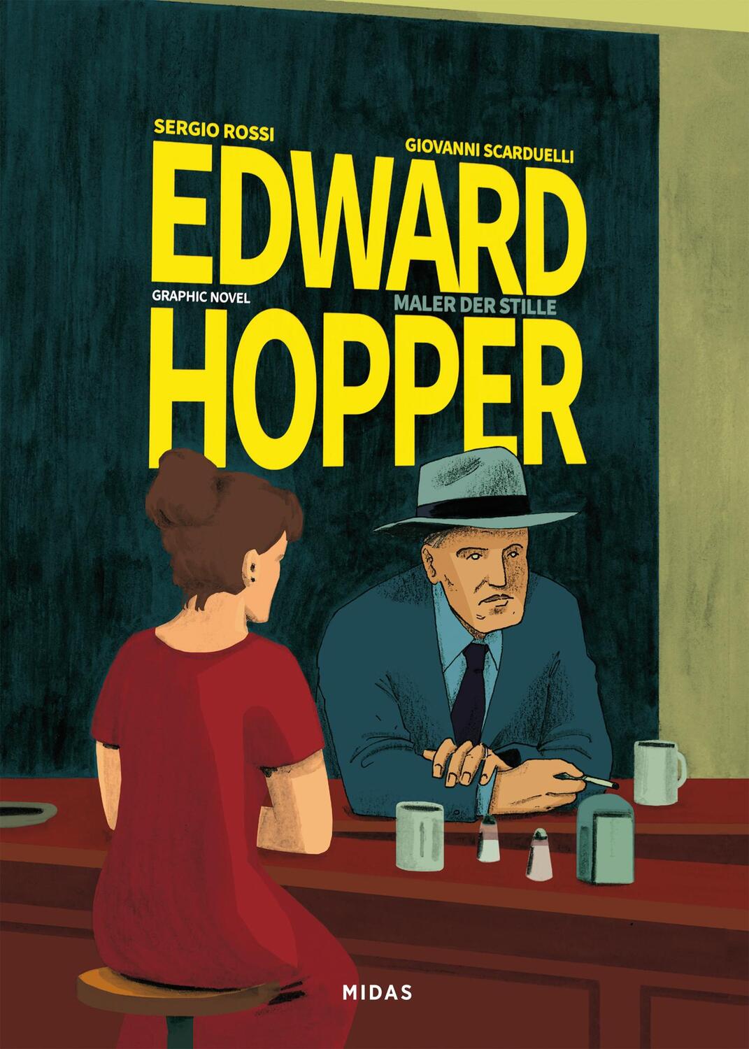 Cover: 9783038762195 | Edward Hopper - Maler der Stille | Graphic Novel | Rossi (u. a.)