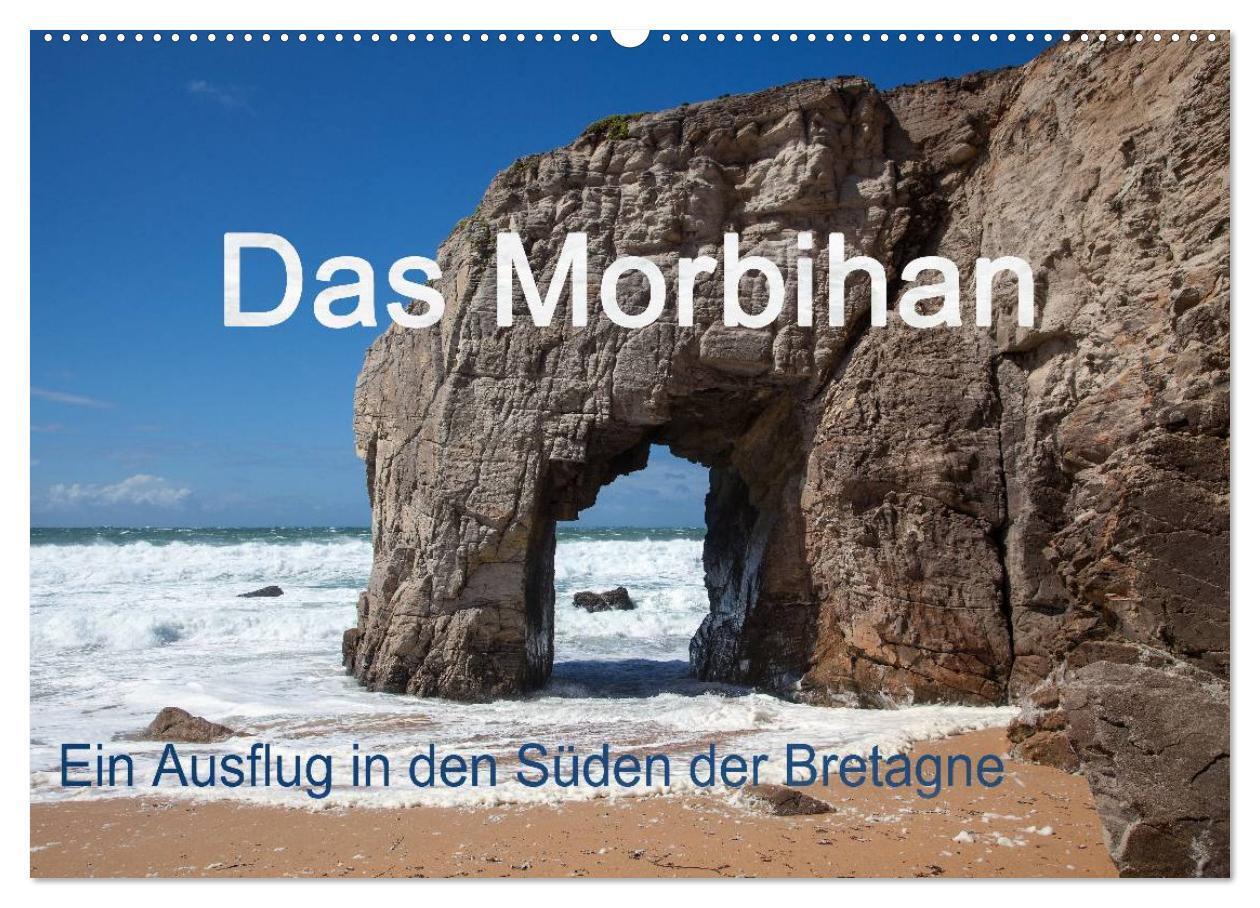 Cover: 9783435549955 | Das Morbihan - ein Ausflug in den Süden der Bretagne (Wandkalender...