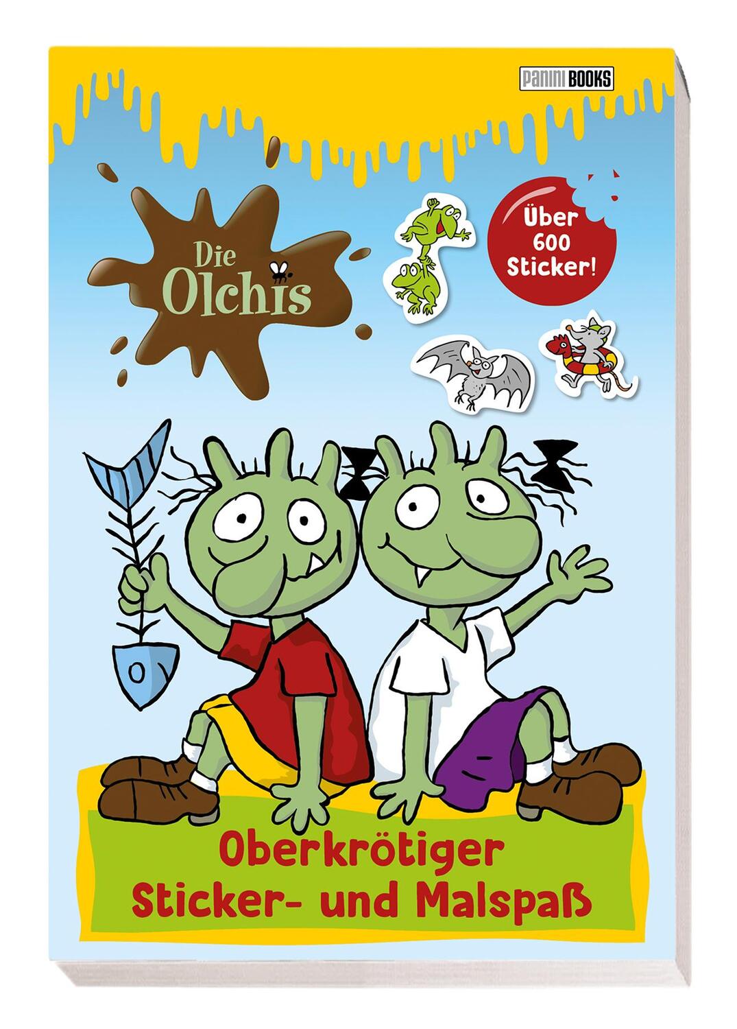 Cover: 9783833239984 | Die Olchis: Oberkrötiger Sticker- und Malspaß | Mit über 600 Stickern