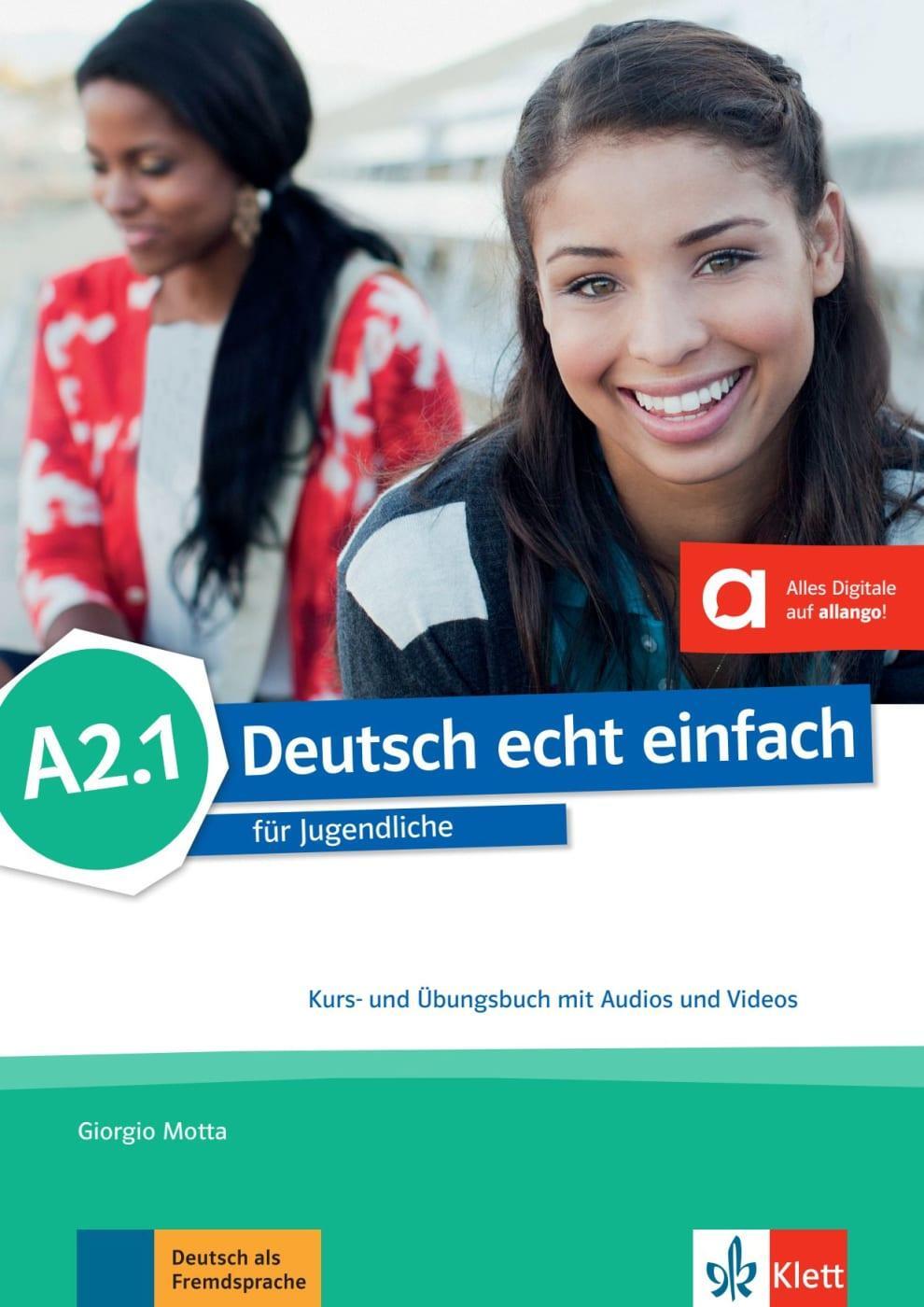 Cover: 9783126765282 | Deutsch echt einfach A2.1. Kurs- und Übungsbuch mit Audios und...