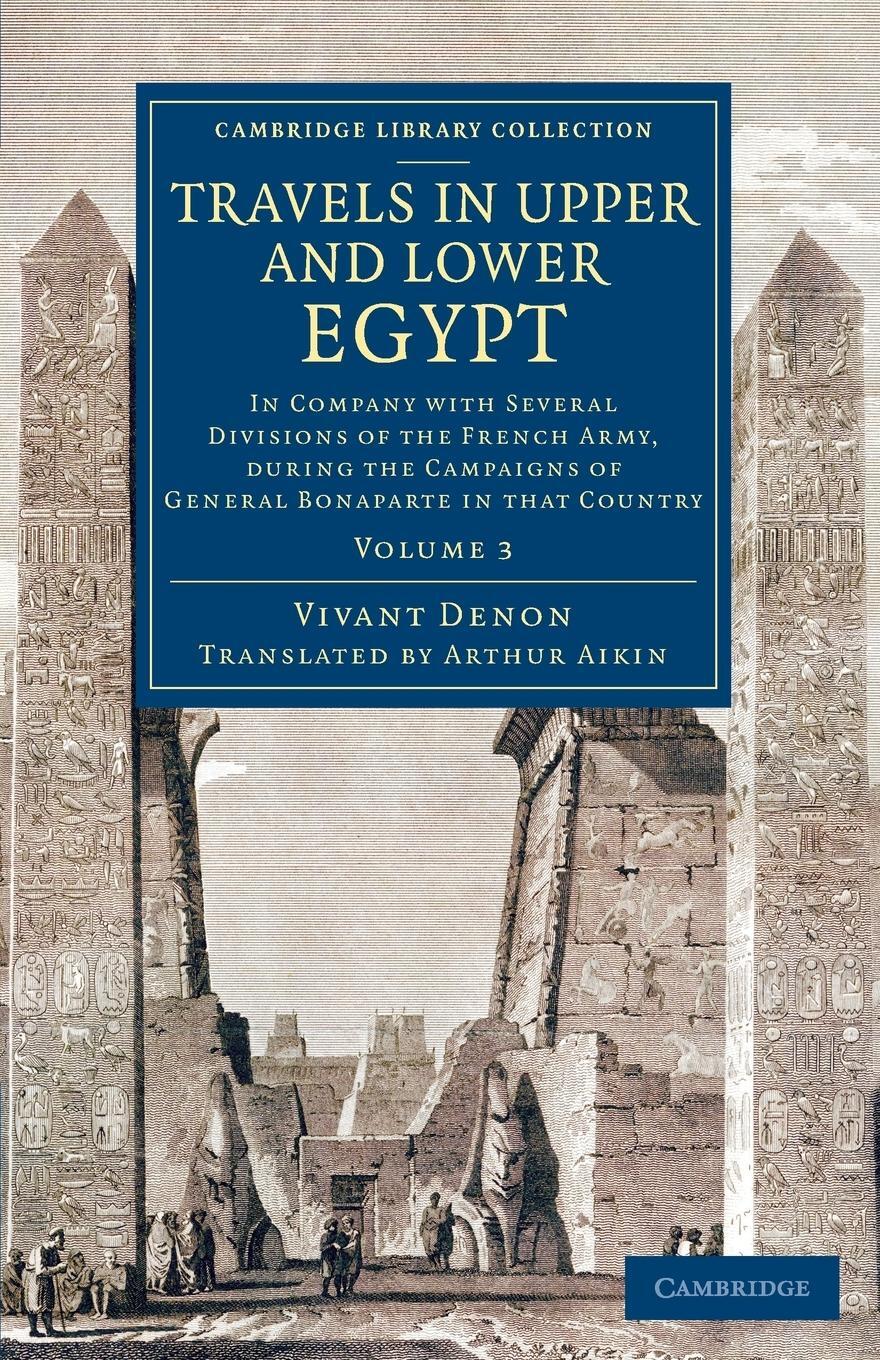 Cover: 9781108080224 | Travels in Upper and Lower Egypt - Volume 3 | Vivant Denon | Buch