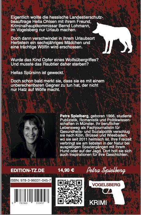 Rückseite: 9783960310457 | Sündenwolf | Petra Spielberg | Taschenbuch | 266 S. | Deutsch | 2024