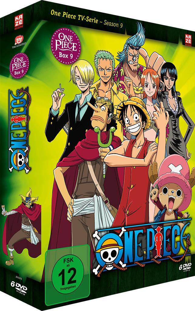 Cover: 7630017502155 | One Piece - TV-Serie - Box 9 | Hiroaki Miyamoto (u. a.) | DVD | 6 DVDs