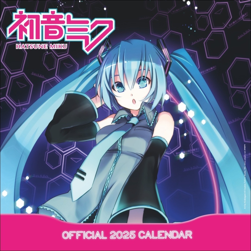 Cover: 9783840196850 | Hatsune Miku Broschurkalender 2025 | Kalender | 28 S. | Englisch