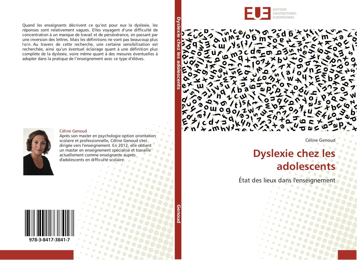 Cover: 9783841738417 | Dyslexie chez les adolescents | État des lieux dans l'enseignement