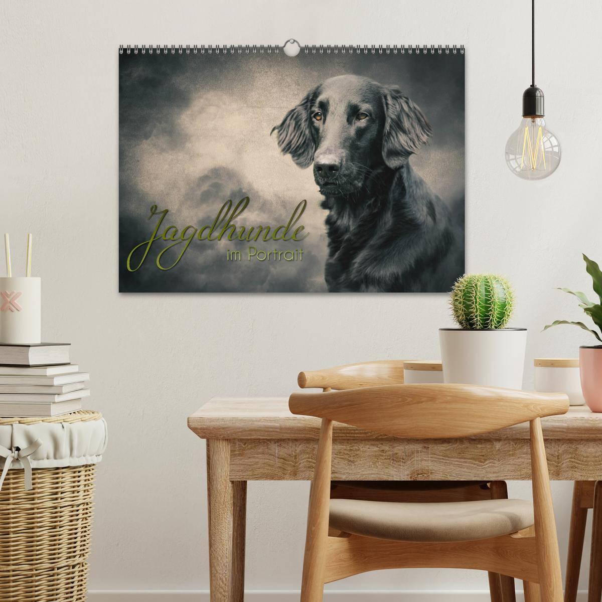 Bild: 9783435293933 | Jagdhunde im Portrait (Wandkalender 2025 DIN A3 quer), CALVENDO...