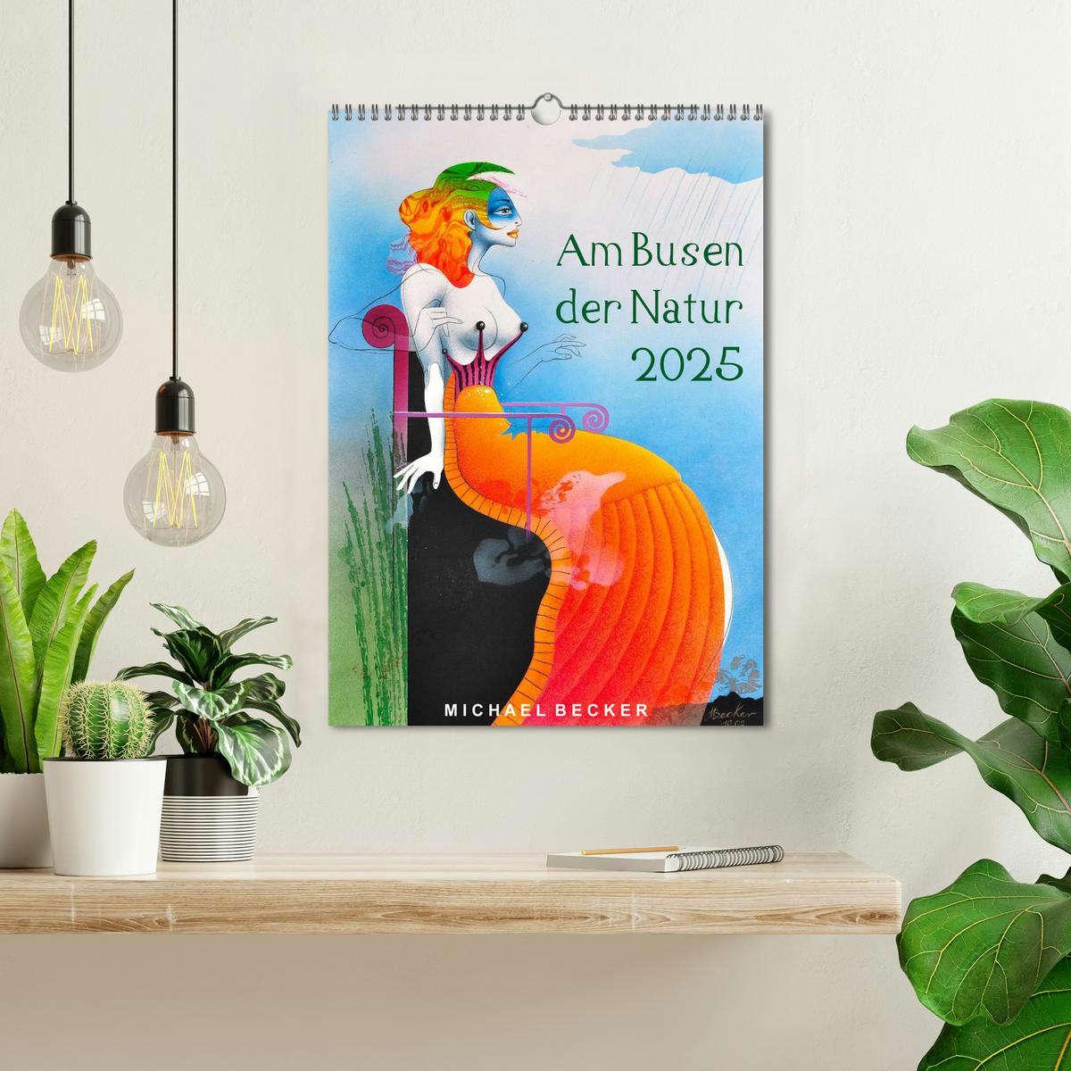 Bild: 9783457049419 | Am Busen der Natur / 2025 (Wandkalender 2025 DIN A3 hoch), CALVENDO...