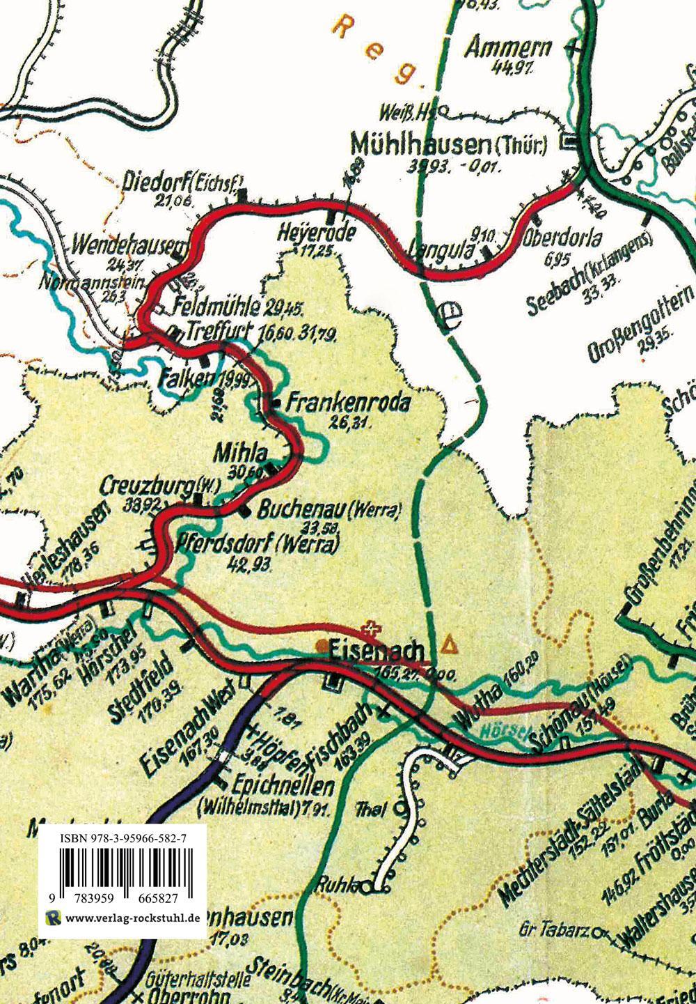 Rückseite: 9783959666497 | Mühlhausen-Treffurter Eisenbahn 1911-1969 | Reinhard Laubsch (u. a.)