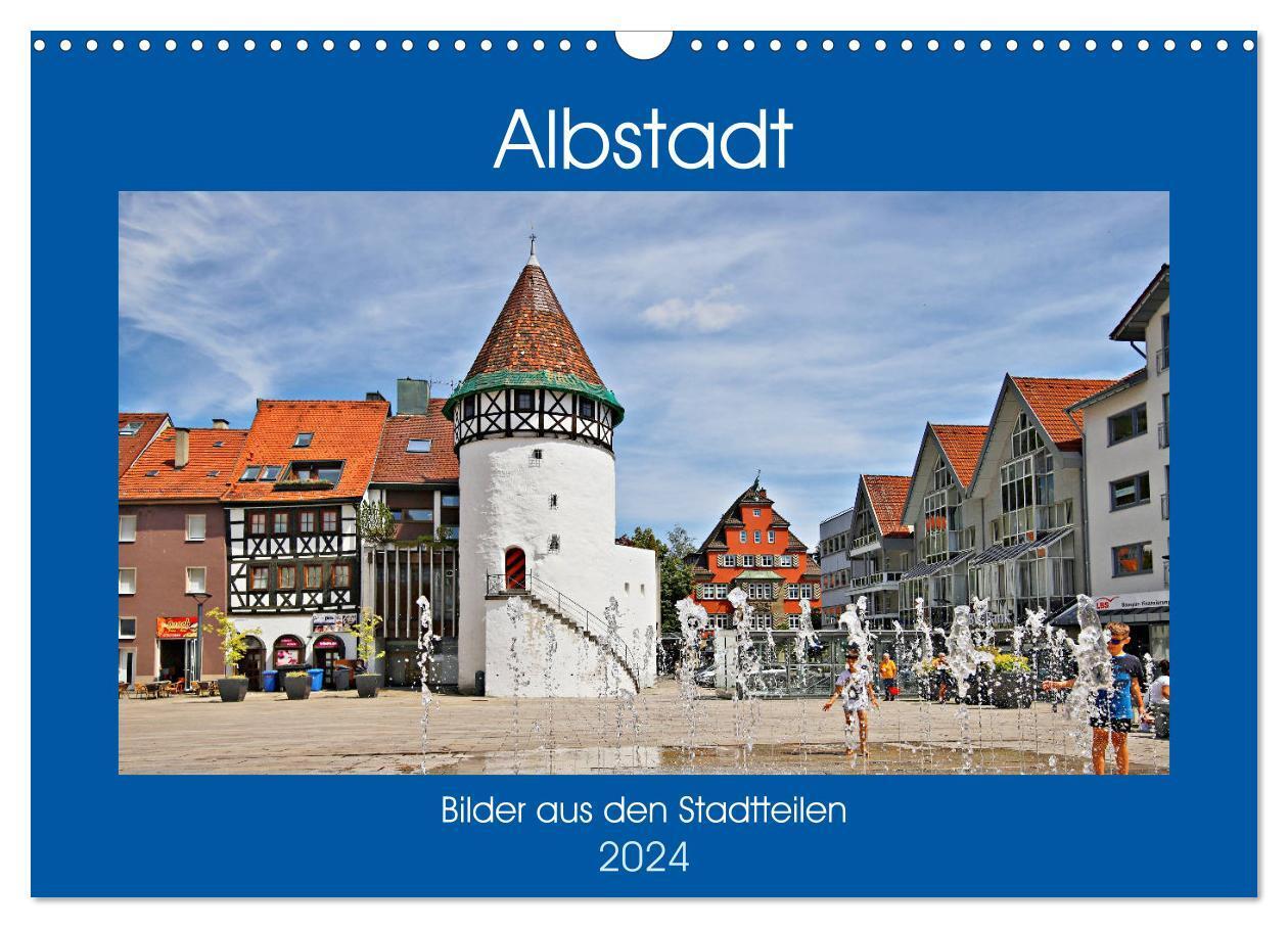 Cover: 9783383101755 | Albstadt - Bilder der Stadtteile (Wandkalender 2024 DIN A3 quer),...