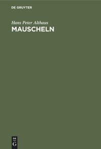 Cover: 9783110172904 | Mauscheln | Ein Wort als Waffe | Hans Peter Althaus | Buch | 501 S.
