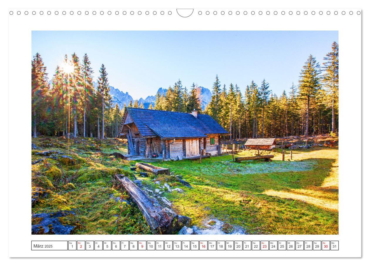 Bild: 9783435940585 | Herzliche Grüße aus Gosau (Wandkalender 2025 DIN A3 quer), CALVENDO...