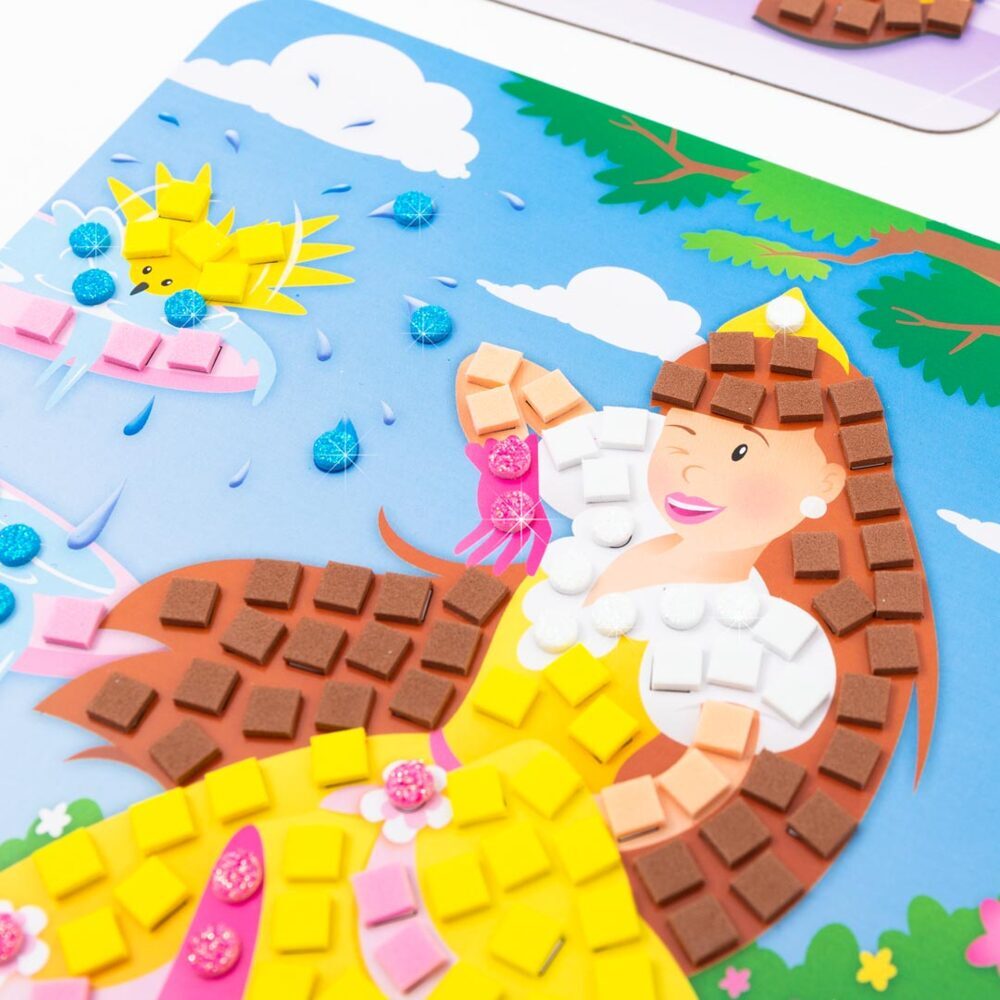 Bild: 622222063795 | Sticky Mosaics Glitzer Prinzessin | 621002 | Deutsch | 2018 | InVento