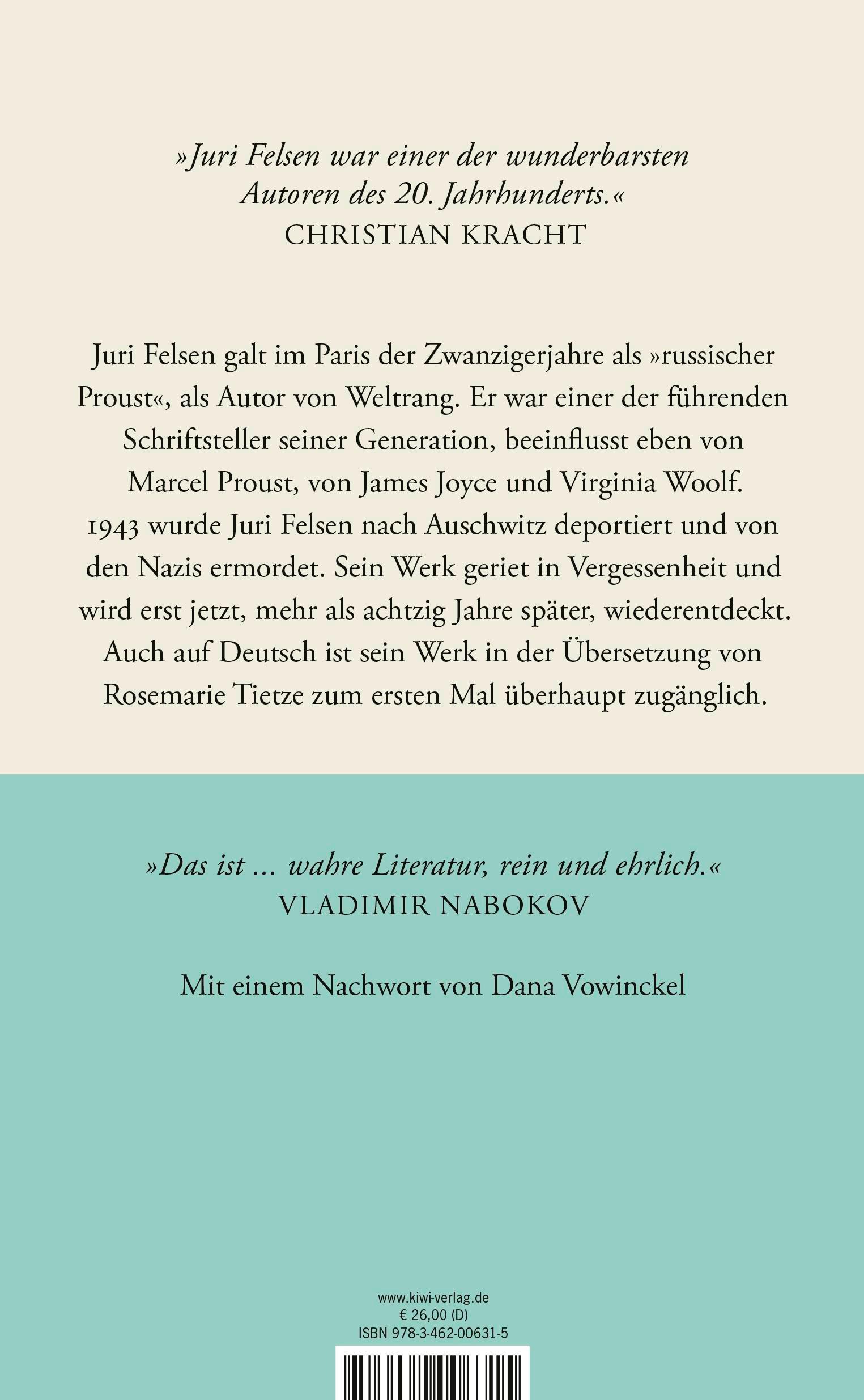 Rückseite: 9783462006315 | Getäuscht | Roman | Juri Felsen | Buch | 272 S. | Deutsch | 2025