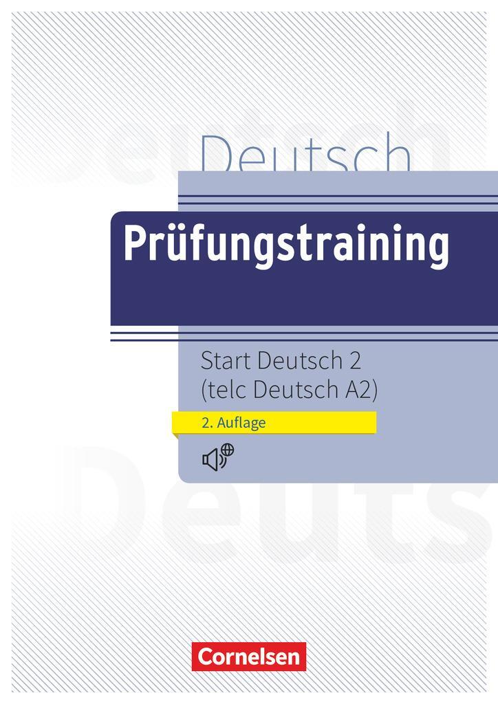 Cover: 9783061217716 | Prüfungstraining DaF A2 - telc Deutsch A2 | Dieter Maenner | Buch