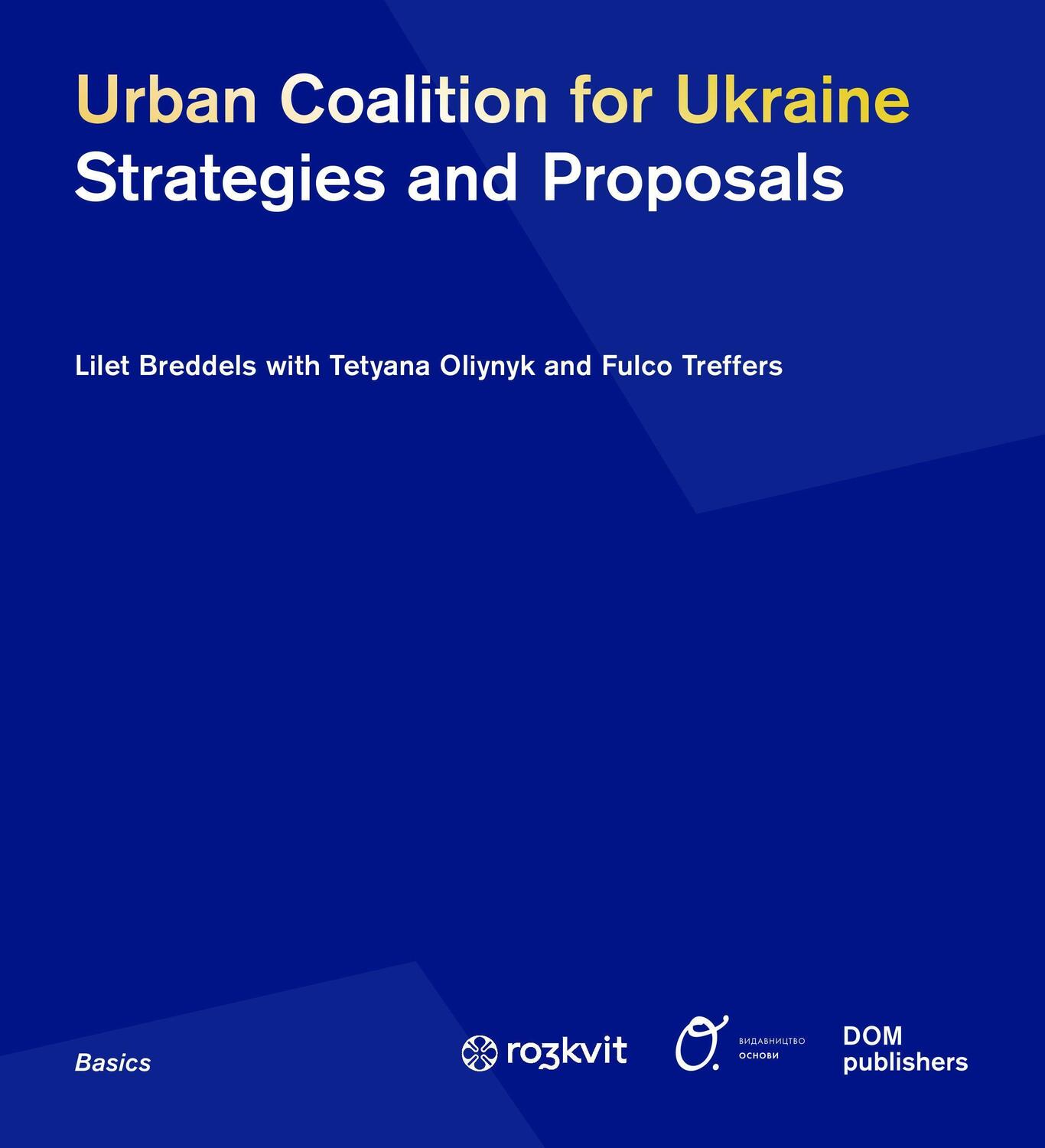 Cover: 9783869228327 | Urban Coalition for Ukraine | Strategies and Proposals | Taschenbuch