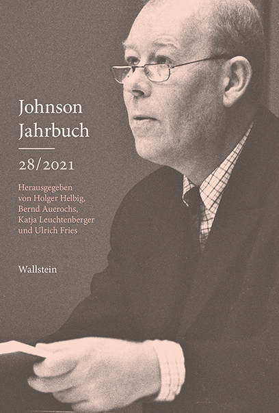 Cover: 9783835339347 | Johnson-Jahrbuch 28/2021 | Holger Helbig (u. a.) | Buch | Deutsch