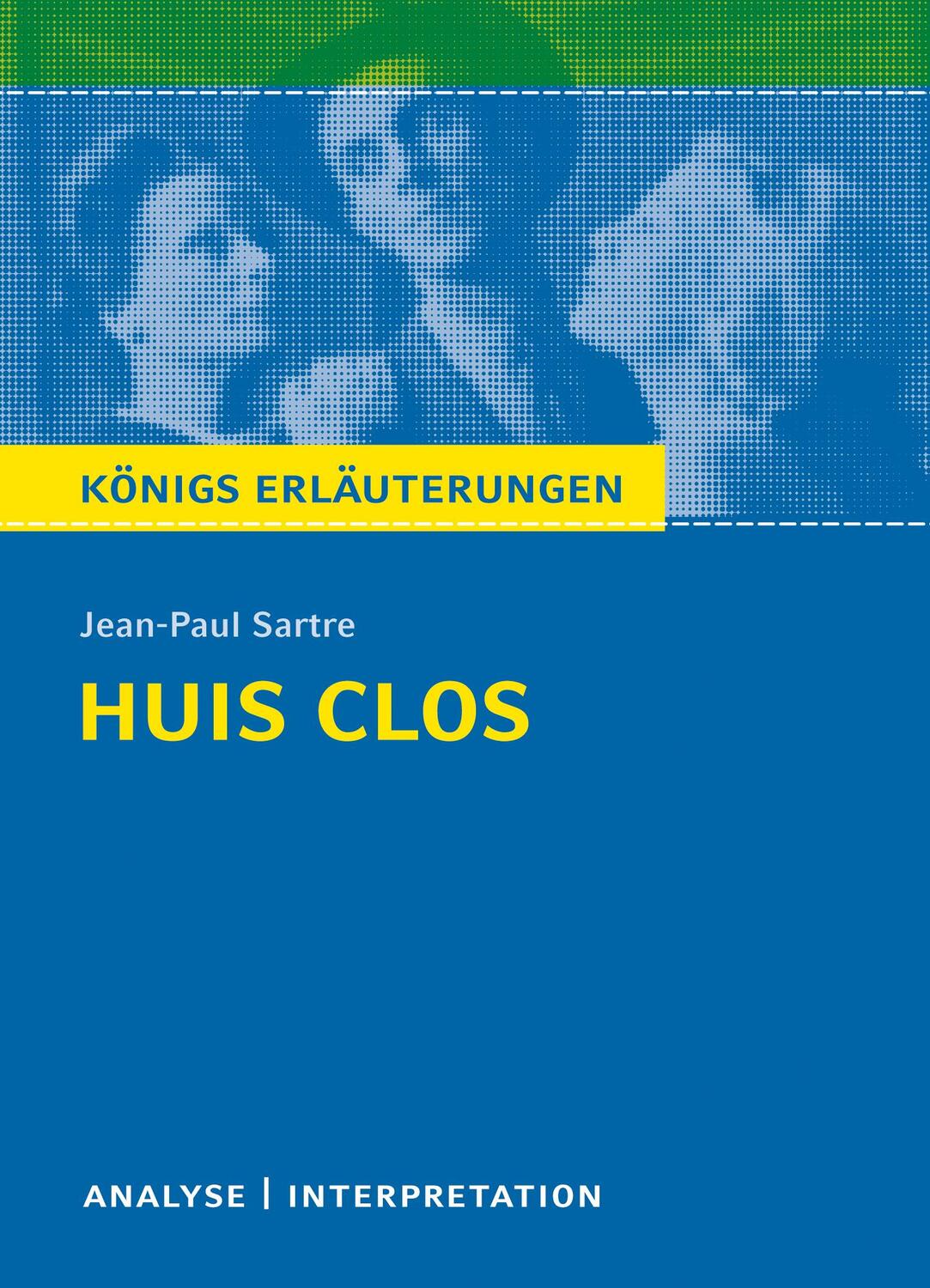 Cover: 9783804420090 | Huis clos (Geschlossene Gesellschaft) von Jean-Paul Sartre. | Sartre