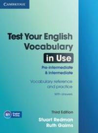 Cover: 9780521149907 | Test Your English Vocabulary in Use Pre-intermediate and...