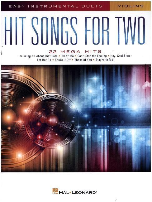 Cover: 888680718015 | Hit Songs for Two Violins | Easy Instrumental Duets | Various | Buch