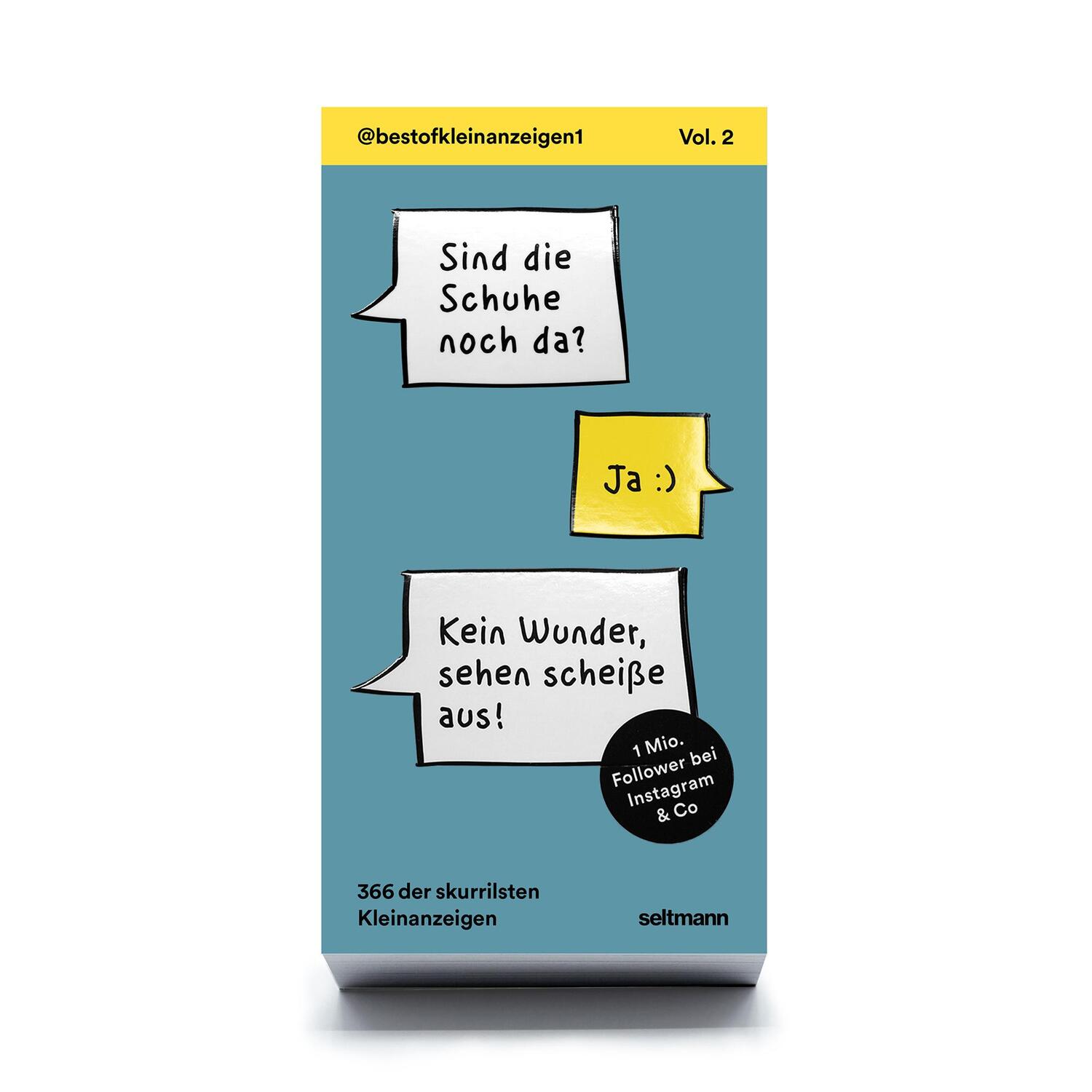 Bild: 9783949070617 | Best-Of Kleinanzeigen Vol. 2 | Marcel Rolf (u. a.) | Kalender | 370 S.