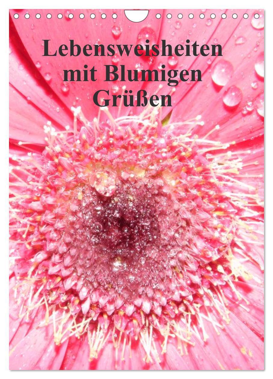 Cover: 9783457085646 | Lebensweisheiten mit Blumigen Grüßen (Wandkalender 2025 DIN A4...