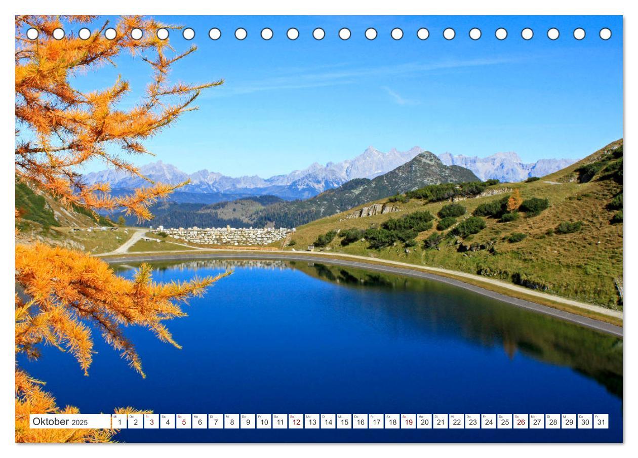 Bild: 9783435384839 | Altenmarkt Zauchensee (Tischkalender 2025 DIN A5 quer), CALVENDO...