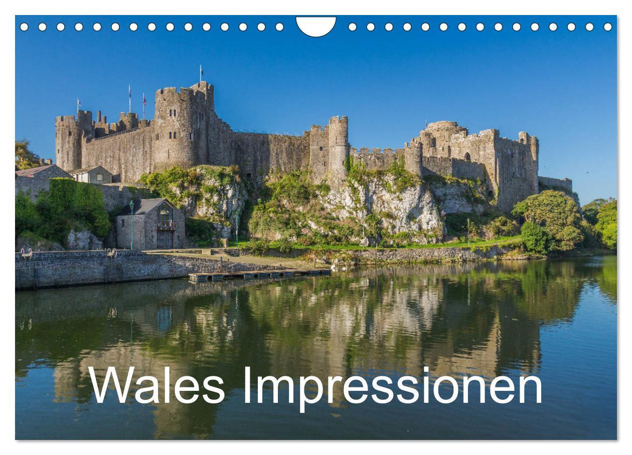 Cover: 9783383158551 | Wales Impressionen (Wandkalender 2024 DIN A4 quer), CALVENDO...