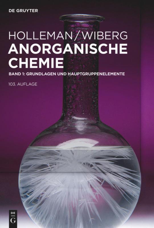 Cover: 9783110269321 | Anorganische Chemie 1 - Grundlagen und Hauptgruppenelemente | Buch