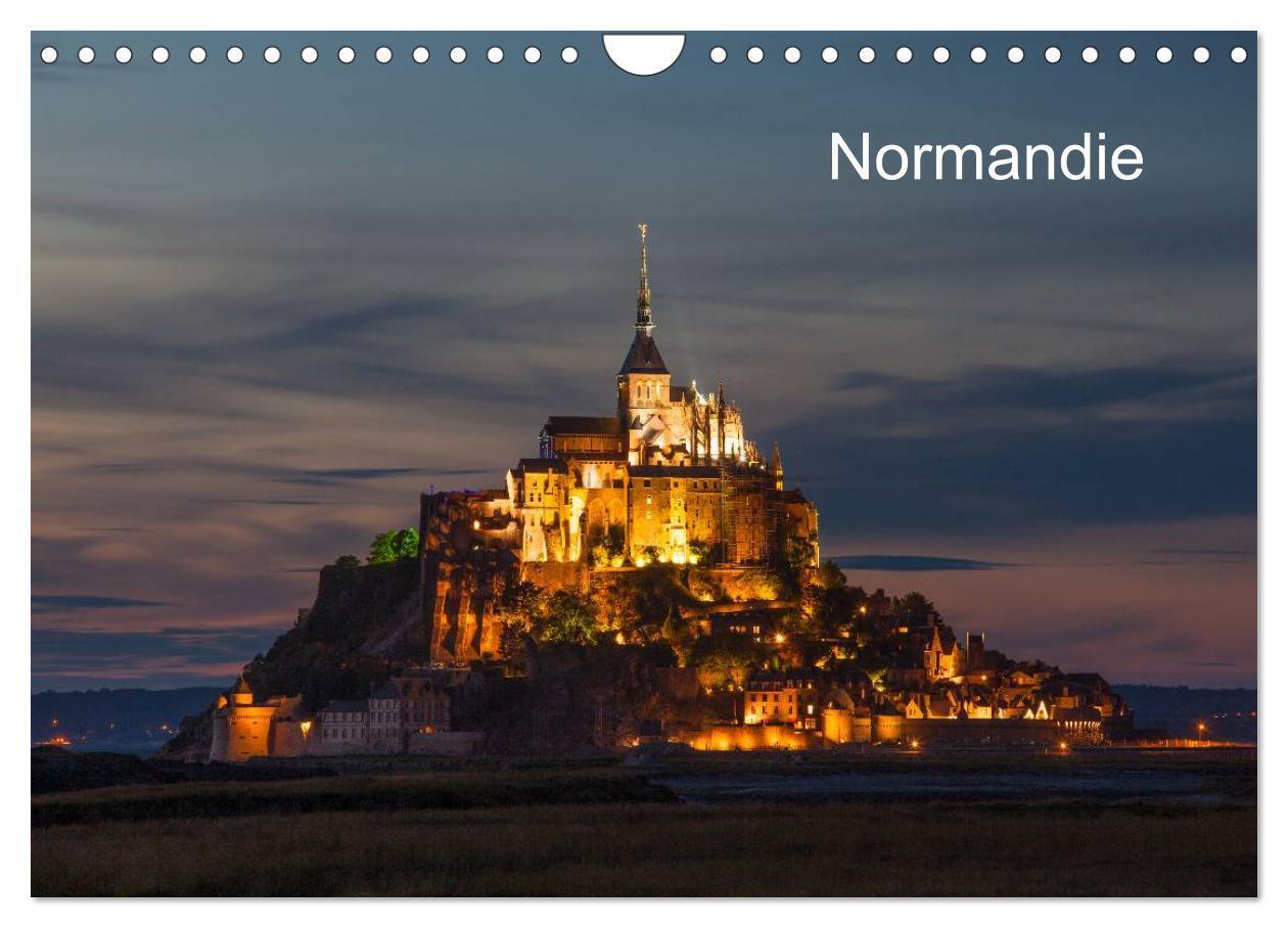Cover: 9783383576348 | Normandie (Wandkalender 2024 DIN A4 quer), CALVENDO Monatskalender