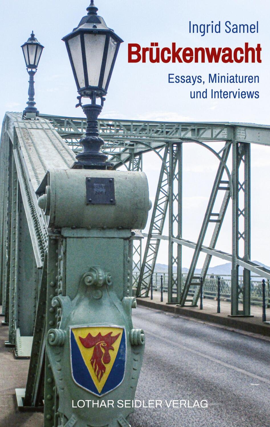 Cover: 9783931382711 | Brückenwacht | Essays, Miniaturen und Interviews aus ¿túrovo | Samel