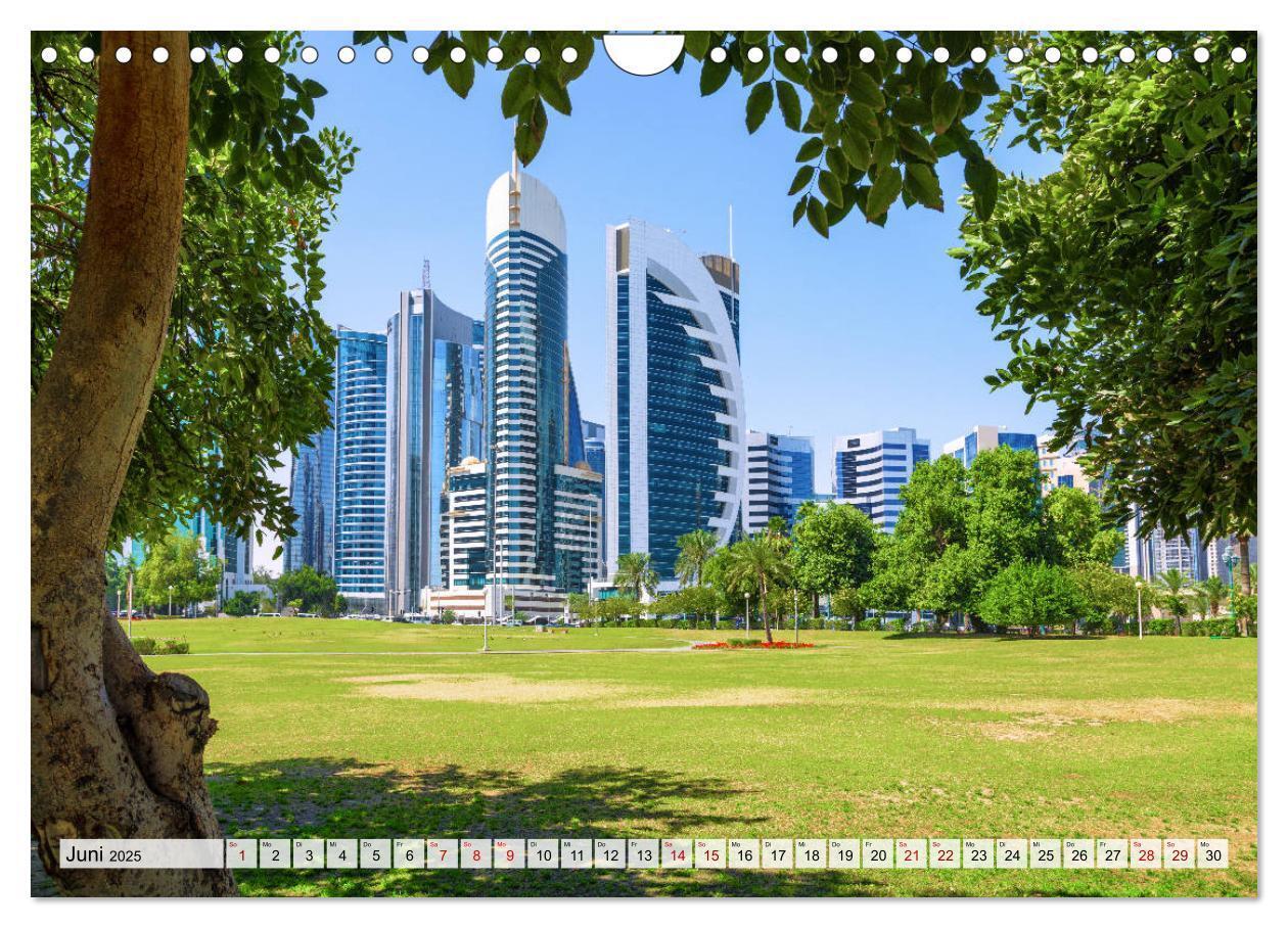 Bild: 9783435142286 | Doha - Hauptstadt von Katar (Wandkalender 2025 DIN A4 quer),...