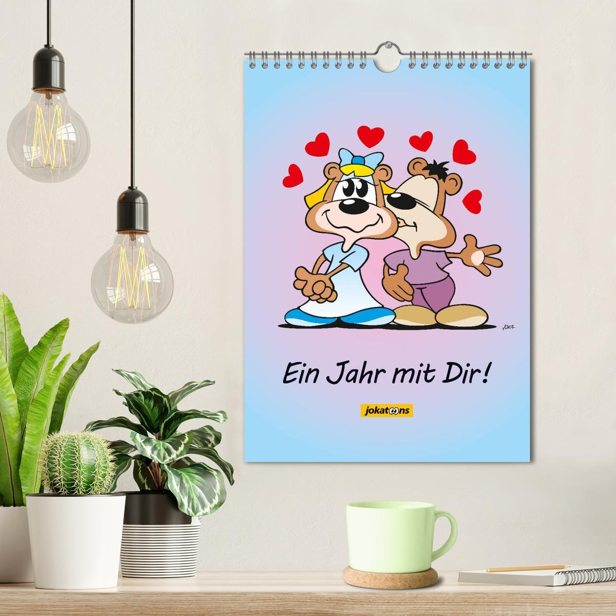 Bild: 9783435945672 | Ein Jahr mit Dir! (Wandkalender 2025 DIN A4 hoch), CALVENDO...