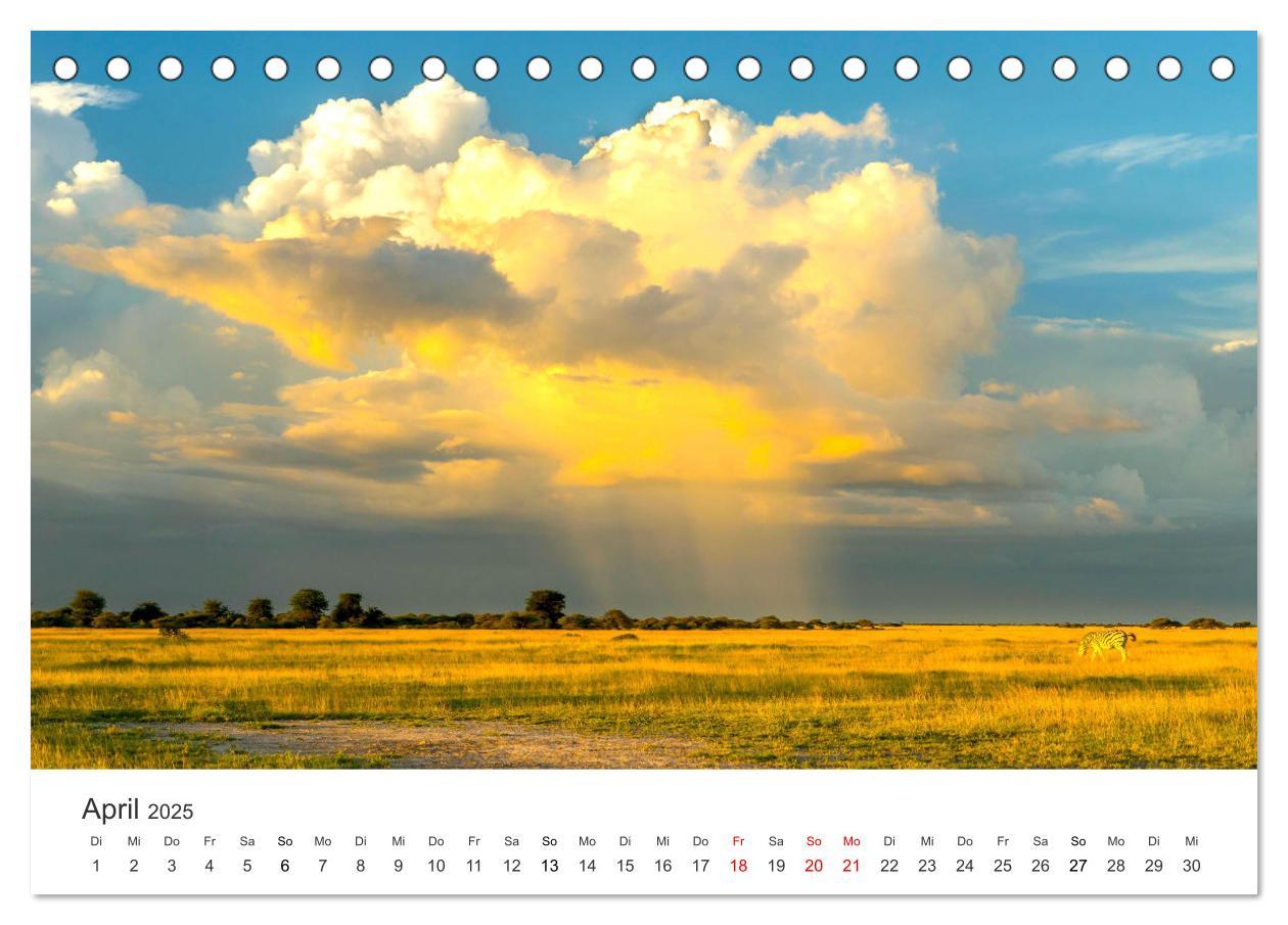 Bild: 9783383956713 | Botswana - Grandiose Wildnis (Tischkalender 2025 DIN A5 quer),...