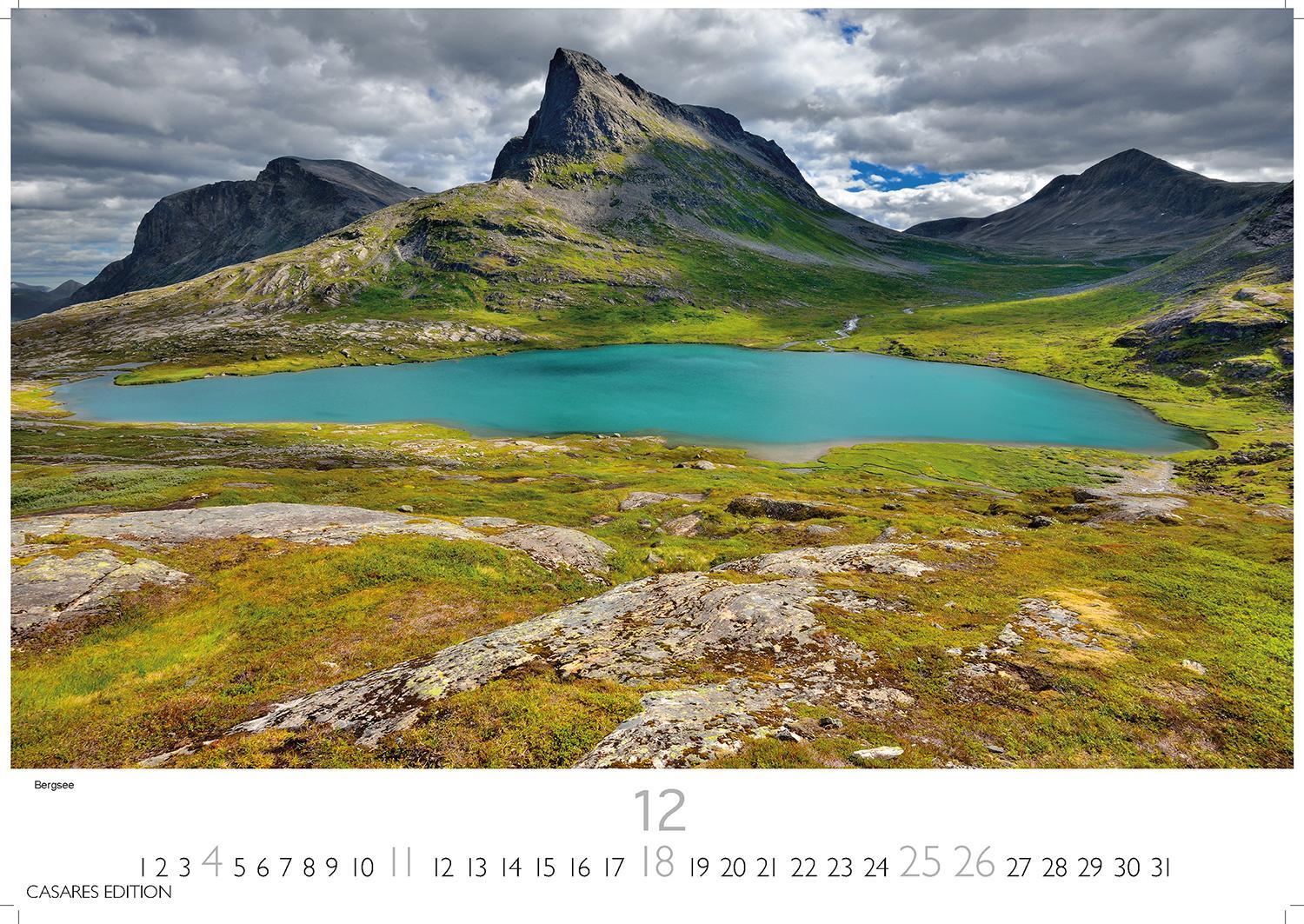 Bild: 9781835241981 | Norwegen 2025 L 35x50cm | Kalender | 14 S. | Deutsch | 2025