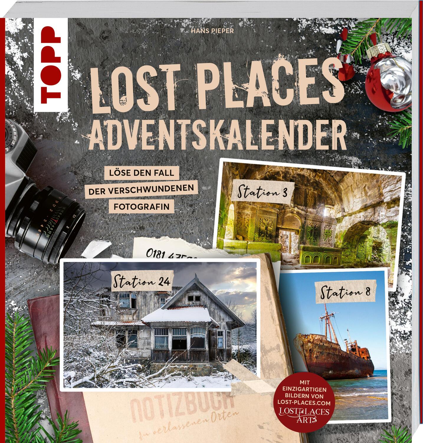 Cover: 9783772431234 | Lost Places Adventskalender | Hans Pieper | Taschenbuch | Deutsch