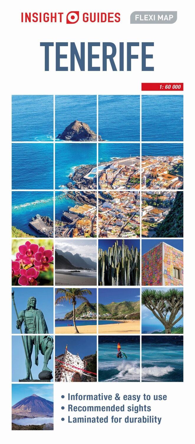 Cover: 9781839056512 | Insight Guides Flexi Map Tenerife (Insight Maps) | Insight Guides