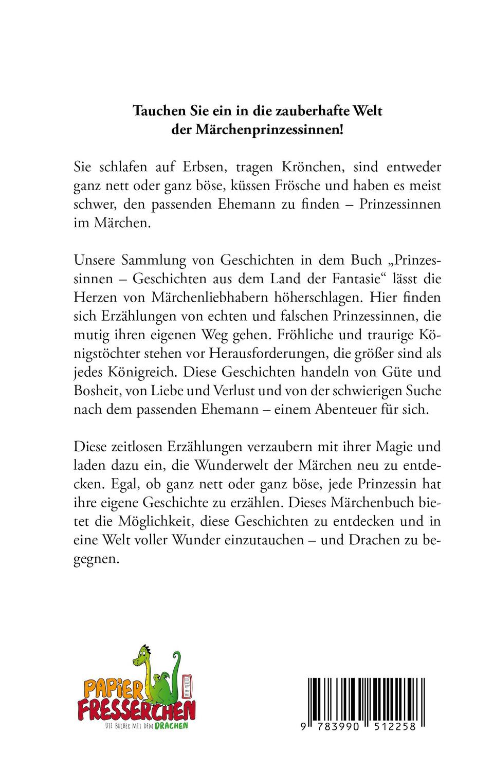 Rückseite: 9783990512258 | Prinzessinnen - Geschichten aus dem Land der Fantasie | Band 2 | Meier