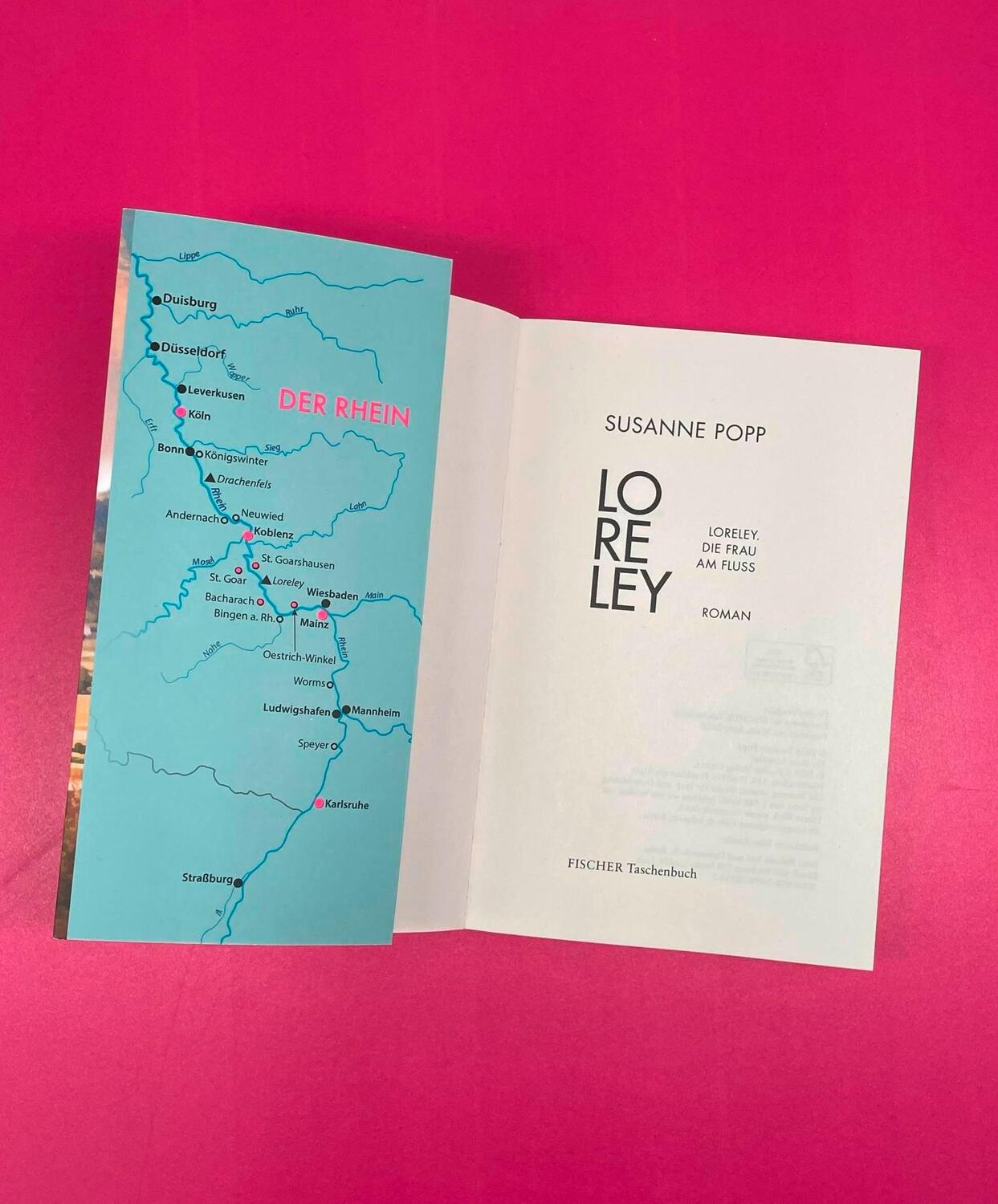 Bild: 9783596709137 | Loreley - Die Frau am Fluss | Roman | Susanne Popp | Taschenbuch