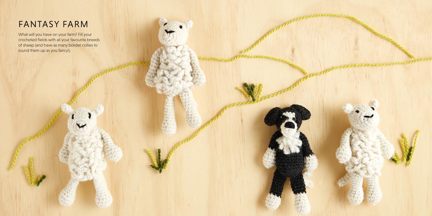 Bild: 9781911641803 | How to Crochet Animals: Farm | 25 Mini Menagerie Patterns | Kerry Lord