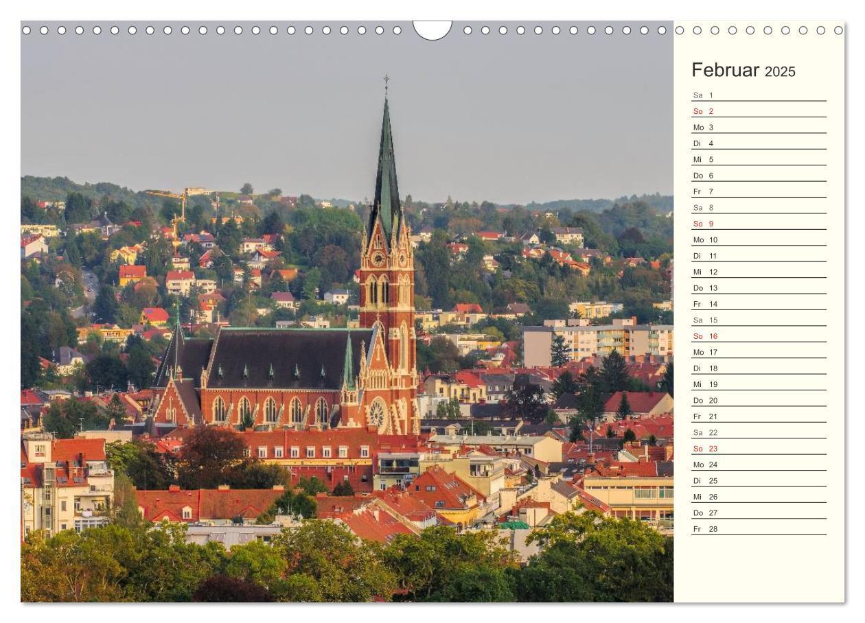 Bild: 9783435524471 | Graz - Metropole der Steiermark (Wandkalender 2025 DIN A3 quer),...