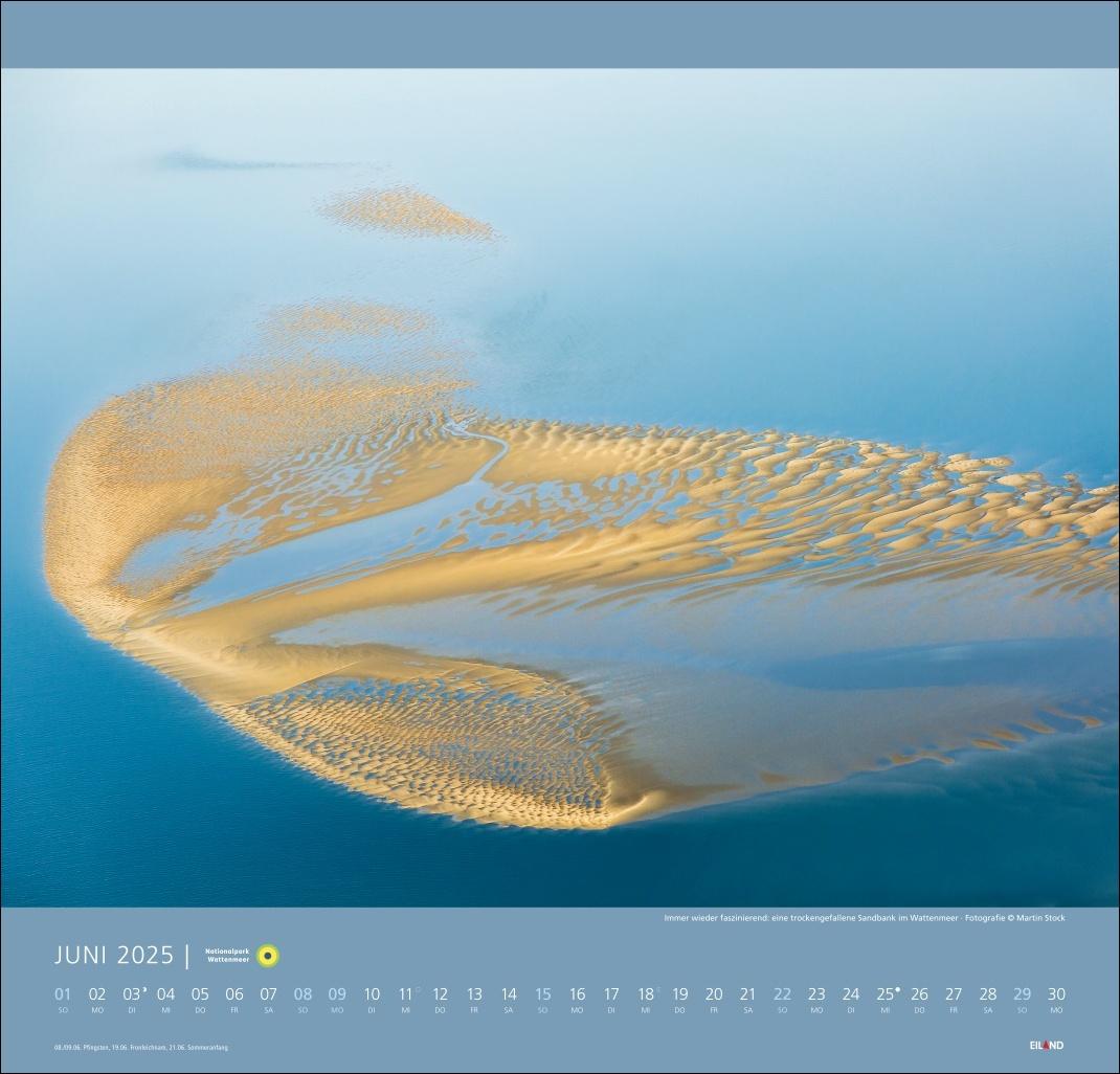 Bild: 9783964023124 | Nationalpark Wattenmeer Edition Kalender 2025 - Martin Stock | Stock