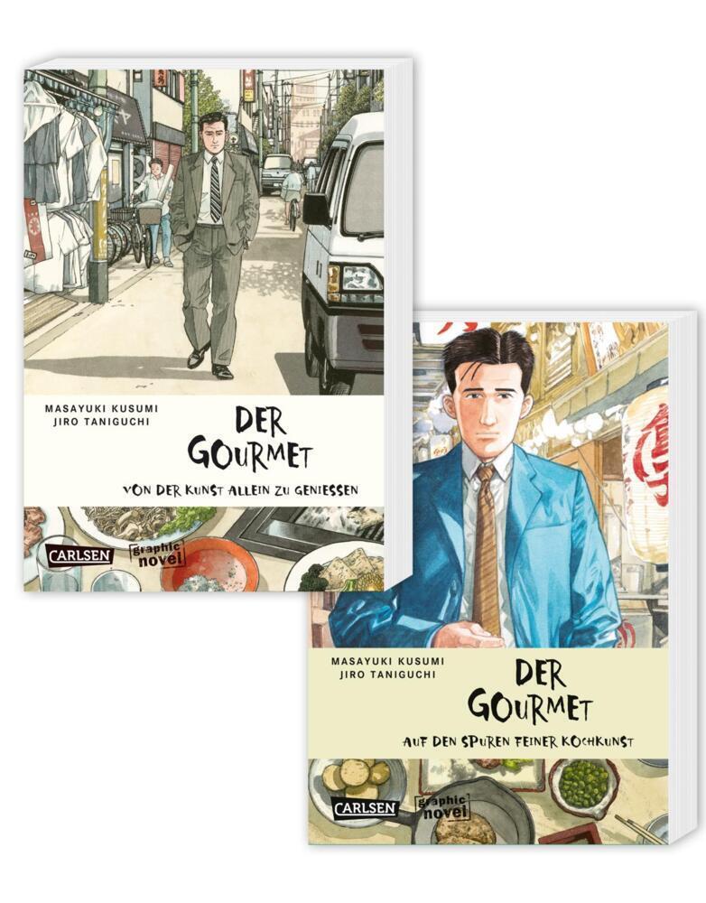 Cover: 9783551024008 | Der Gourmet Komplettpack 1-2 | Jiro Taniguchi (u. a.) | Taschenbuch
