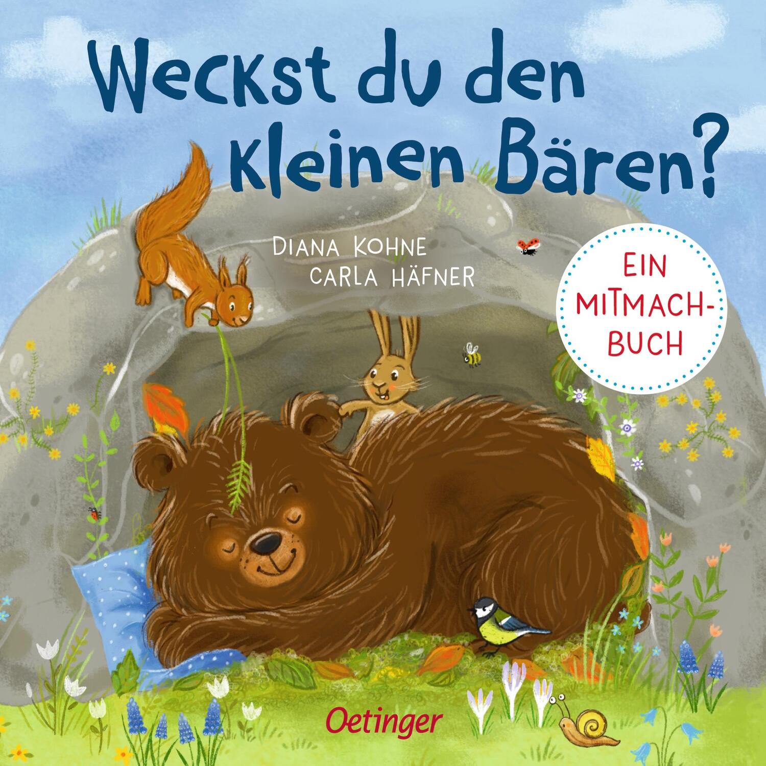 Cover: 9783751201414 | Weckst du den kleinen Bären? | Ein Mitmachbuch | Carla Häfner | Buch