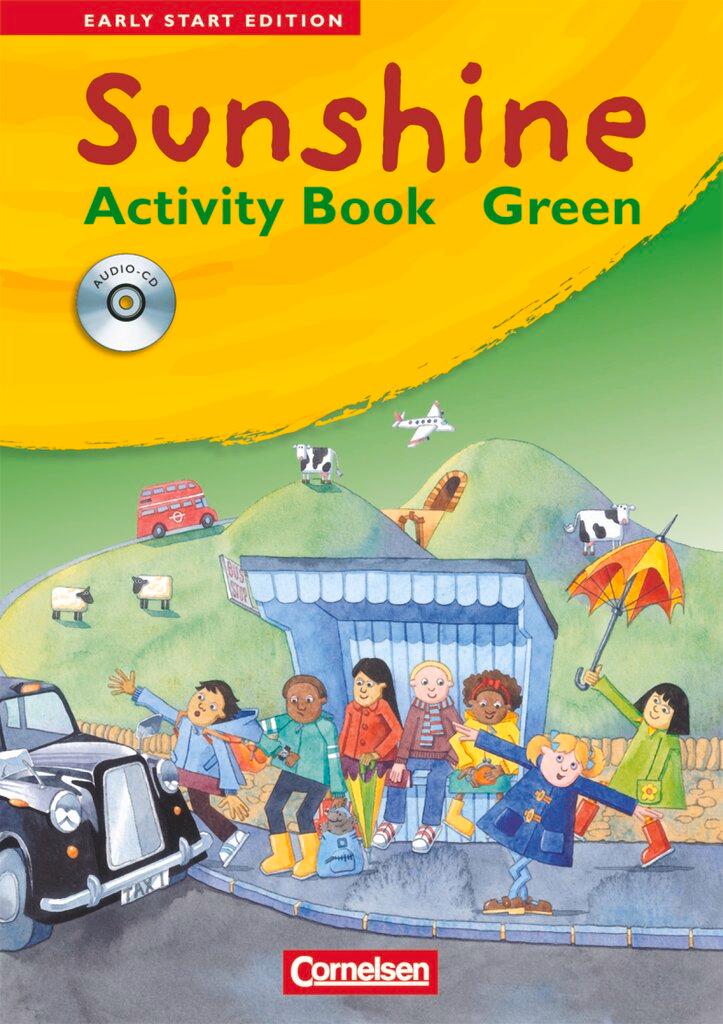 Cover: 9783060322701 | Sunshine. Early Start Edition 1/2. Activity Book - GREEN. JÜL-Ausgabe