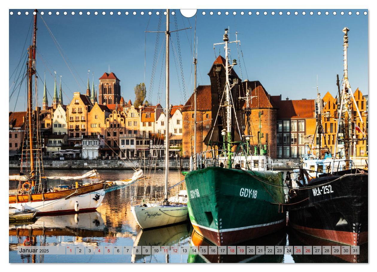 Bild: 9783435250745 | Dreistadt - Danzig, Gdingen, Zoppot (Wandkalender 2025 DIN A3...