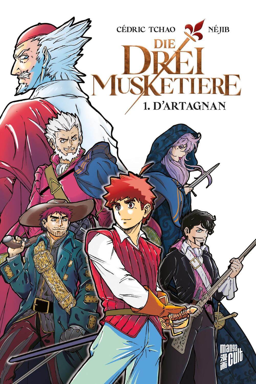 Cover: 9783964339768 | Die Drei Musketiere 1 | D'Artagnan | Néjib (u. a.) | Taschenbuch