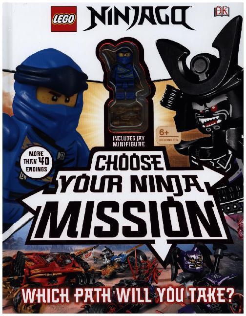 Cover: 9780241401279 | LEGO NINJAGO Choose Your Ninja Mission | With NINJAGO Jay minifigure